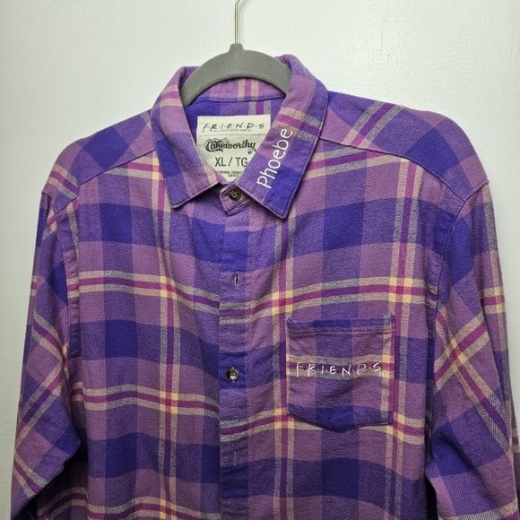 Cakeworthy Friends Phoebe flannel shirt - Picture 3 of 7